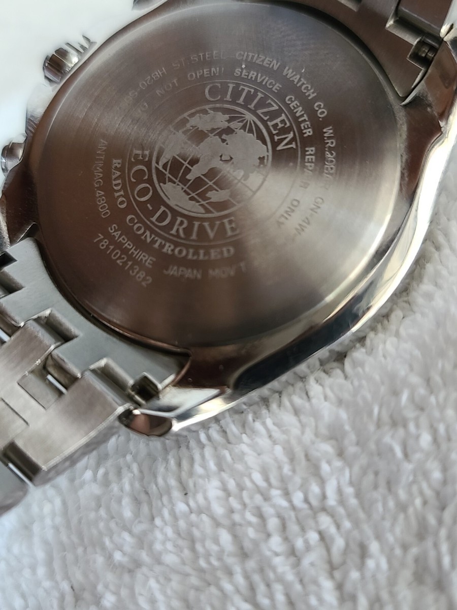CITIZEN H820-S092035/AT9031-52L Eco Drive Solar Powered Radio