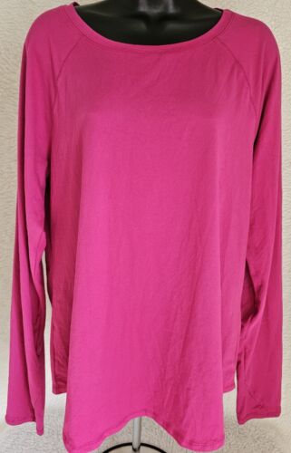 All In Motion Womens Shirt Top Blouse Size XL X Large Pink NEW