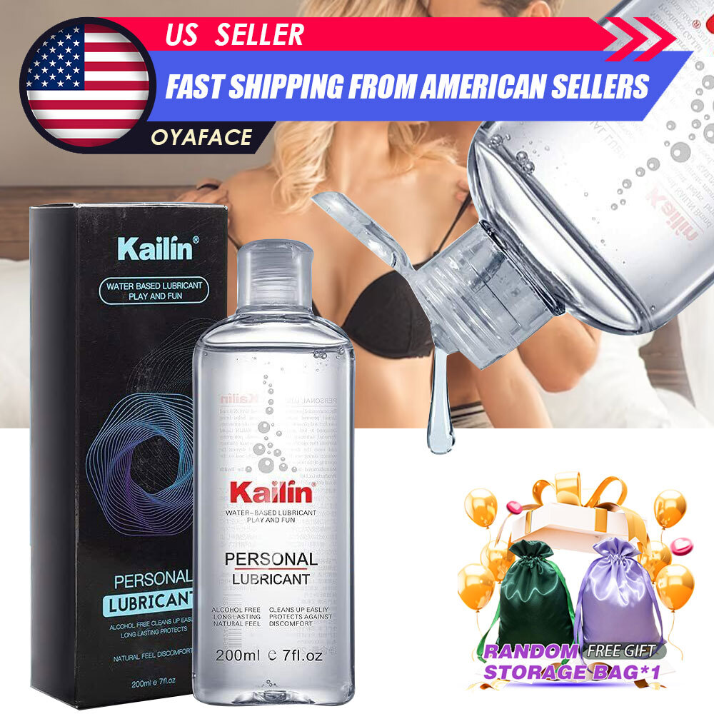 Personal Lubricant Water Based Long Lasting Sex-Lubricant Lube for Gay  Women Men