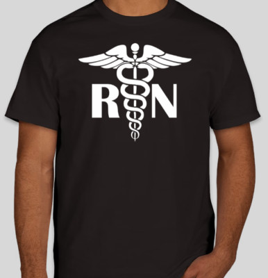 RN Registered Nurse T-Shirt Unisex NurseTee Nurse Appreciation  S-3XL