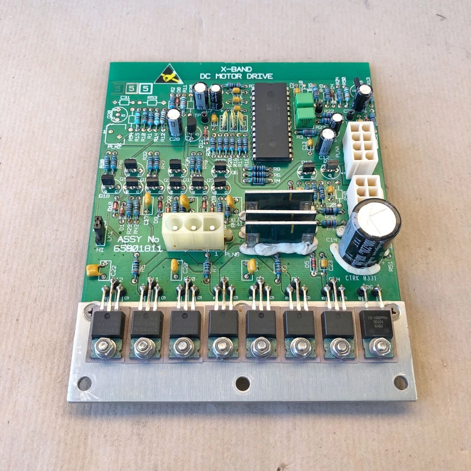 SPERRY MARINE T65801811-7 X-BAND DC MOTOR DRIVE REV.B - Image 2 of 4