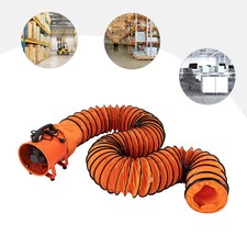 10-Inch Utility Blower Fan with 32.8ft Duct for Airflow and Ventilation