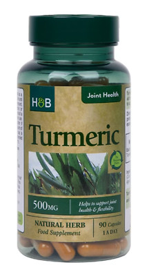 Holland & Barrett Pure Vegan Clean Kurkuma 500mg 90 Kapseln UVP 15£