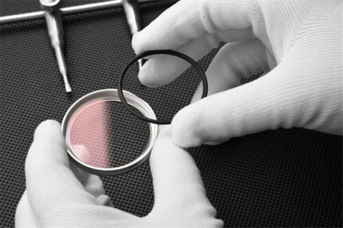New Rolleiflex Rolleicord Bay I Bay II Bay III UV Lens Filter Silver Black Ring - Picture 7 of 16