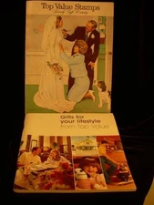 Vintage Top Value Trading Stamps, Catalogs and Stamp Books, c. 1973