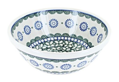 Blue Rose Polish Pottery Maia Cereal/Soup Bowl