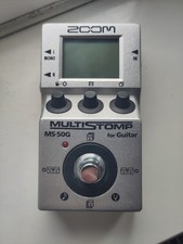 Zoom MS-50G MultiStomp Multi Guitar Effects Pedal Used Good Condition