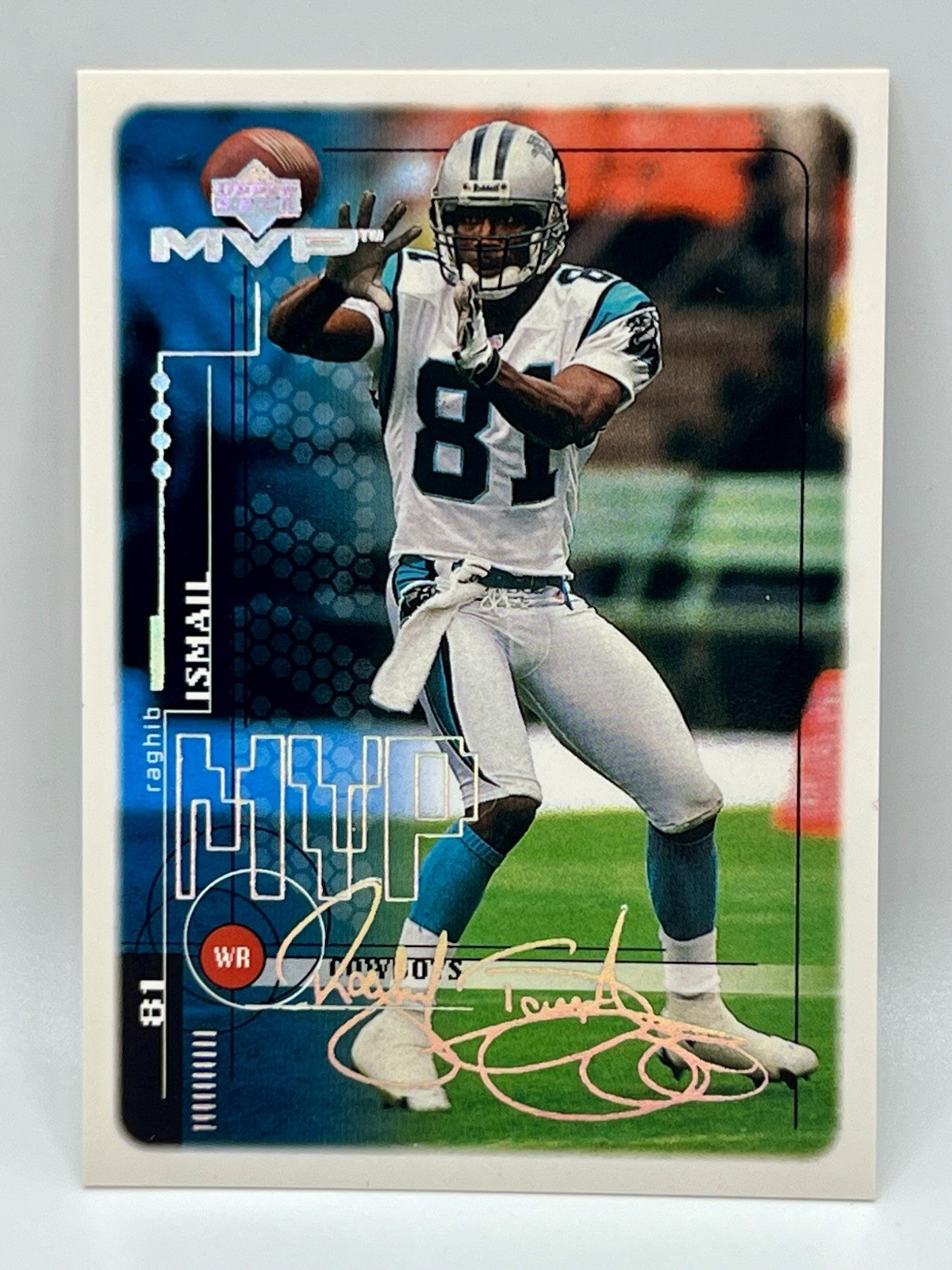 1999 Upper Deck MVP Super Script #54 Raghib Ismail #3/25 Carolina Panthers