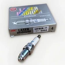 4x Genuine NGK 6994 Laser Iridium Spark Plugs IZFR6K11 for Honda Acura thumbnail 3
