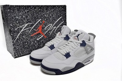 Size 10 - Jordan 4 Retro Mid Midnight Navy for sale online | eBay
