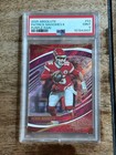 2025 Panini Absolute Football Purple Rain Patrick Mahomes II #53 PSA 9