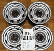4x Originale VW Stahlfelgen 1H0601025B 6x14H2 ET45 LK4x100 ML57,1