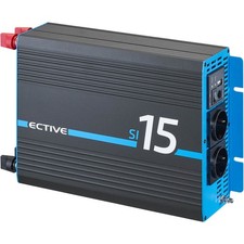ECTIVE SI 15 Wechselrichter 12V auf 230V 1500W Wohnmobil Spannungswandler Sinus
