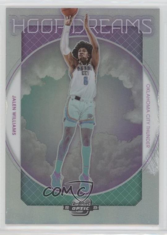 2022-23 Panini Contenders Optic Hoop Dreams Jalen Williams #2 Rookie RC 4jk