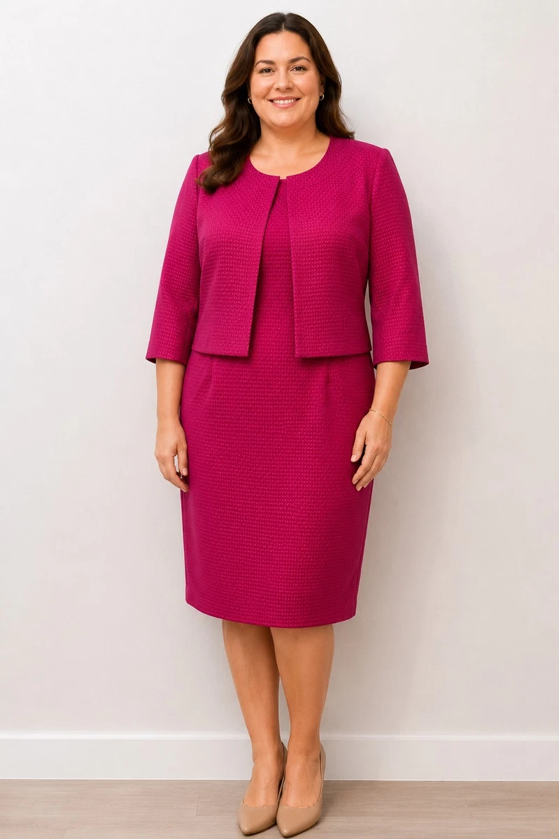 ladies dress suits for church Terramina Suit 7637-Coral, Coral / 24 They often feature tailored cuts Women's 3 Piece Church Suits