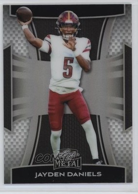 2025 Leaf Metal Silver Prismatic 3/149 Jayden Daniels #82 1s4u