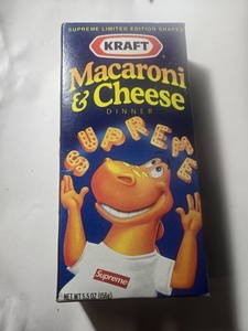 Supreme x Kraft Macaroni & Cheese (FOR DISPLAY ONLY! NOT FOR CONSUMPTION!)