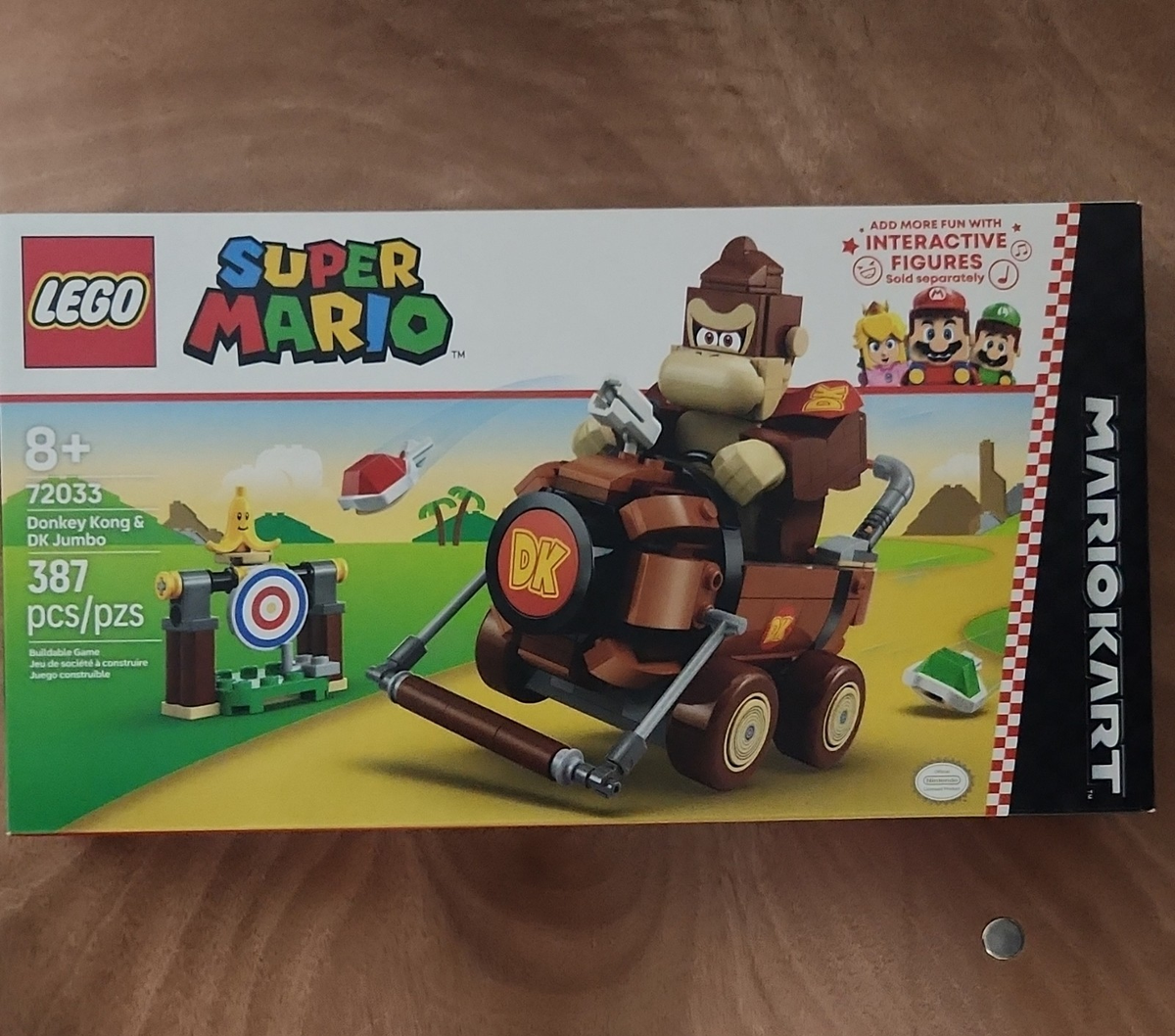 LEGO Super Mario Mario Kart Donkey Kong & DK Jumbo 72033, 387 pcs