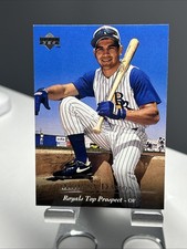 1994 Upper Deck  Johnny Damon 6 Royals Top Prospect  Boston RC b31