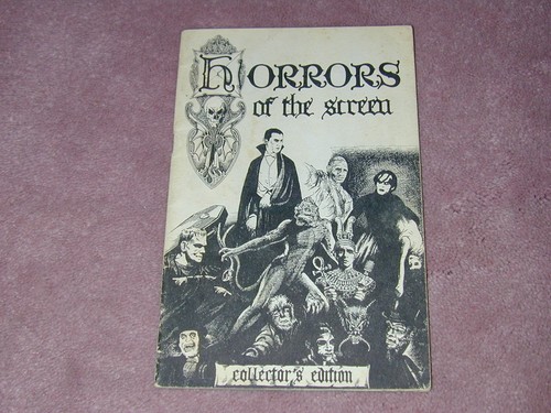 Horrors of the Screen # 1 - fanzine Dated 1962, seen in old Famous Monsters ads