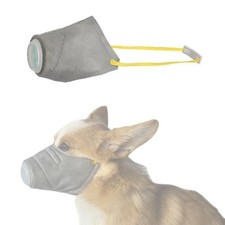 Adjustable Dog Mask Pollutant Blocking Mask Breathable Gas Mask For Outdoor 3PCS