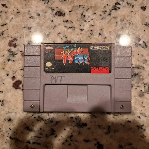 Final Fight Guy (Super Nintendo, SNES 1992) RARE AUTHENTIC CARTRIDGE ONLY 