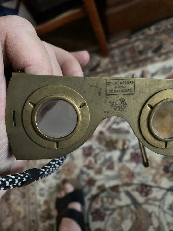 Très Ancienne Paire Lunettes Lorgnons de vue - Photo 2/3