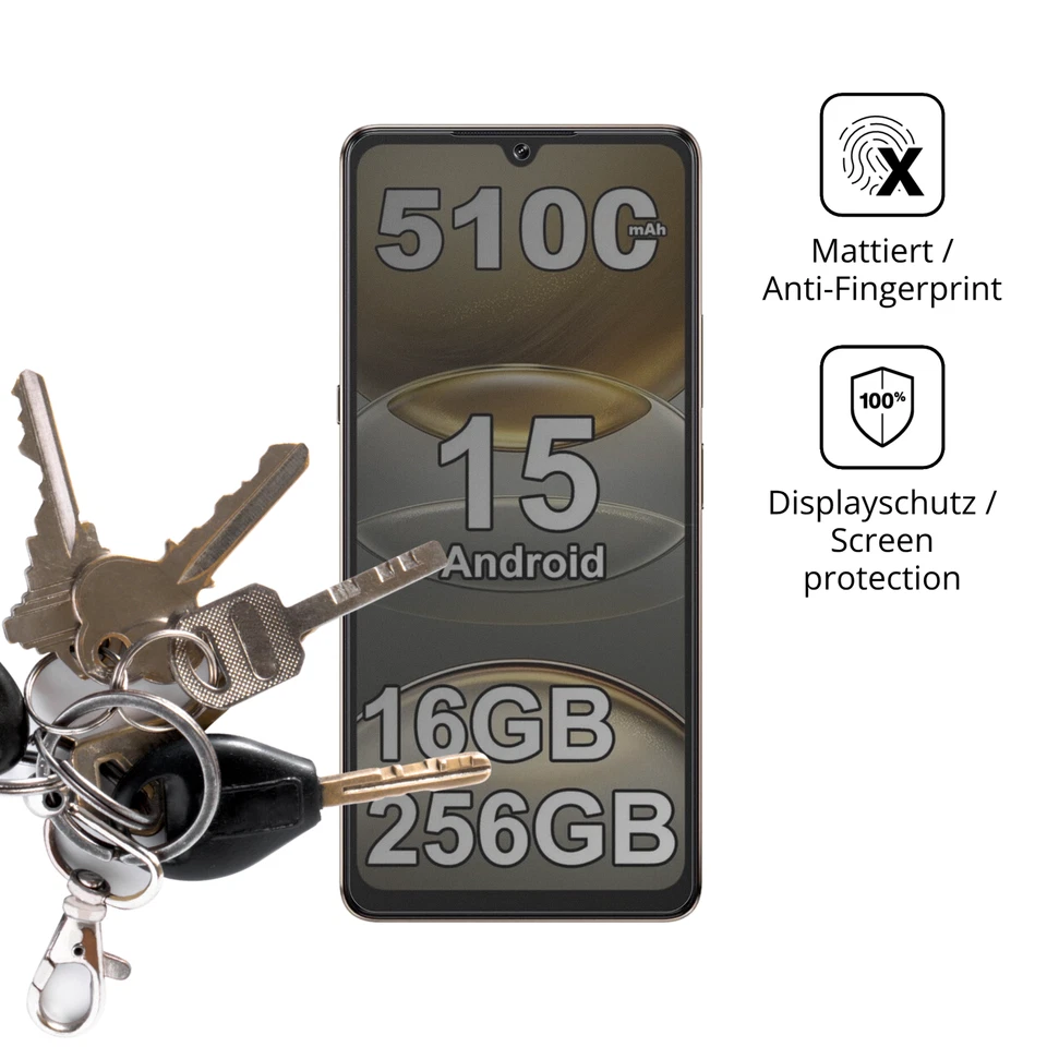 Protector de Pantalla para Cubot X100 Filtro de Privacidad Protección 4 Vías dipos Foto 3 de 4