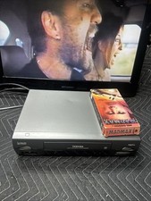 Toshiba M-675 VCR Hi-Fi Stereo VHS Video Cassette Recorder Gray VCR Plus