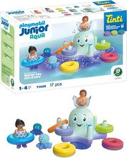 Playmobil Aqua Junior Kinder Badewanne Spielen Spaß Tinti 17 Teilig NEU