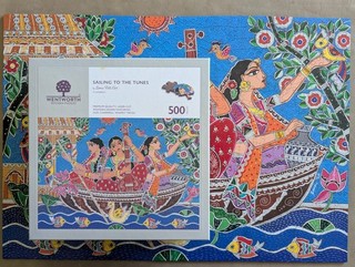 Wentworth wood jigsaw puzzle 500 pcs Sailing to the Tunes by Soma Folk Art