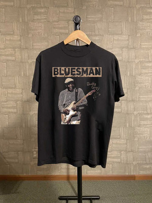 RARE! Buddy Guy Black Cotton Shirt Full size S-5XL Unisex S219