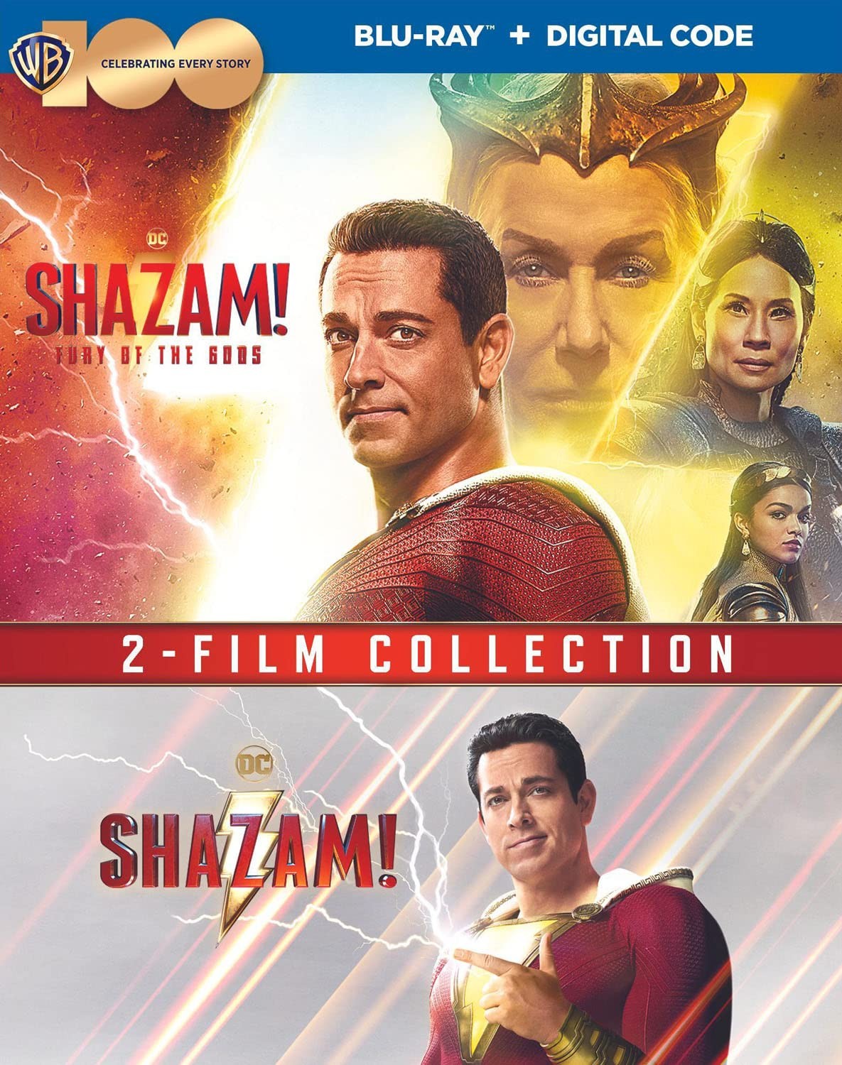 Shazam 2-Film Collection (Blu-Ray + Digital) (Blu-ray)
