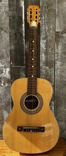 VTG Crucianelli Acoustic Guitar With Case, Super Pitch Pipe And Picks