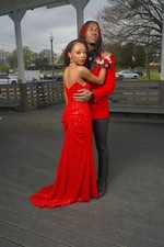 Red Sheri Hill Dress Size 0