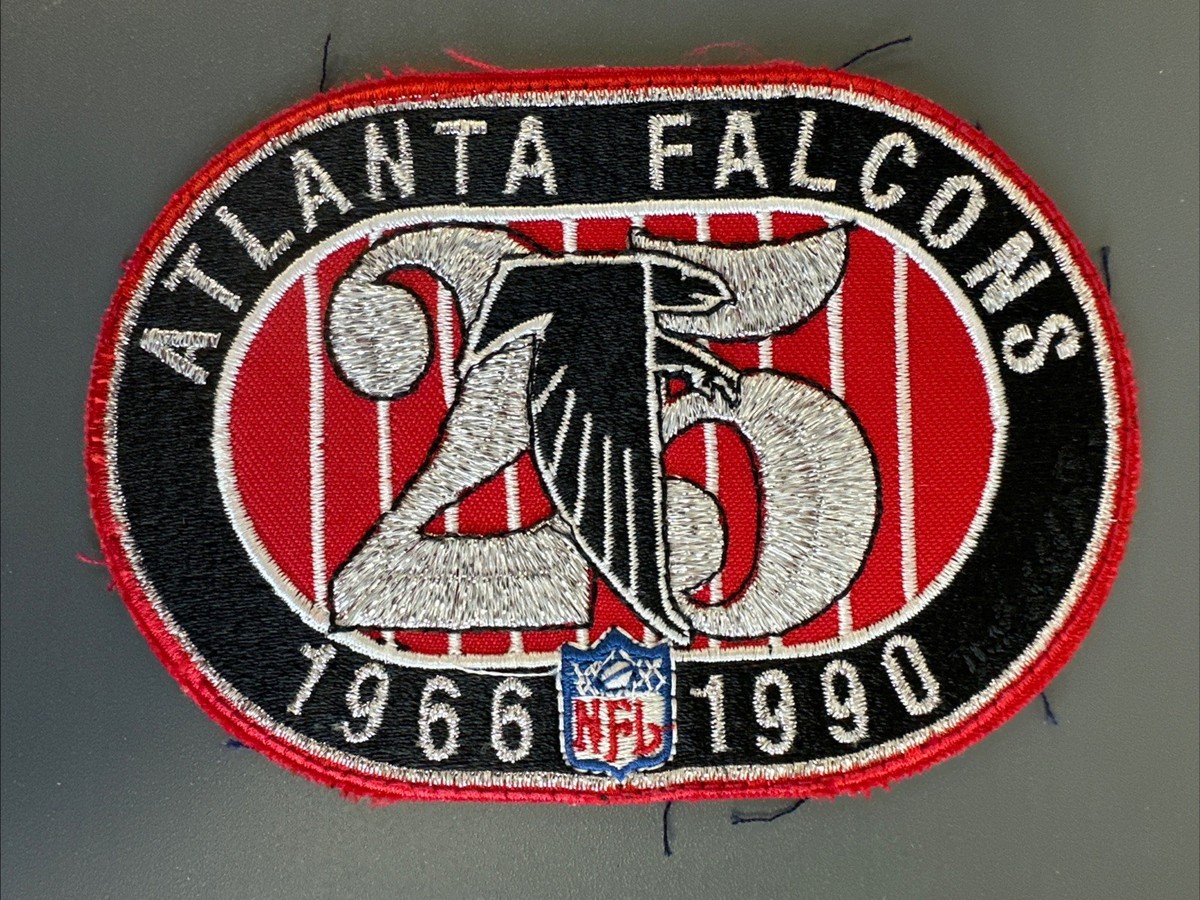 1990 Atlanta Falcons 25th Anniversary 1966-1990 Original 3.5 x 5