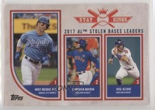 2018 Big League Stat Kings Trio Jose Altuve Cameron Maybin Whit Merrifield 2u3