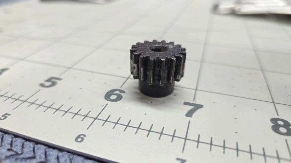 Arrma Pinion Gear Set 16T 17T 18T Mod 1 - Nero Talion Senton Kraton Typhon - Image 4 of 4