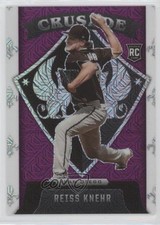2022 Panini Chronicles Crusade Purple Mojo Prizm 15/99 Reiss Knehr #21 0i1b