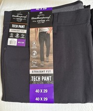 Weatherproof Vintage Men  s Tech Pants Water-Resistant Stretch Performance 40X29