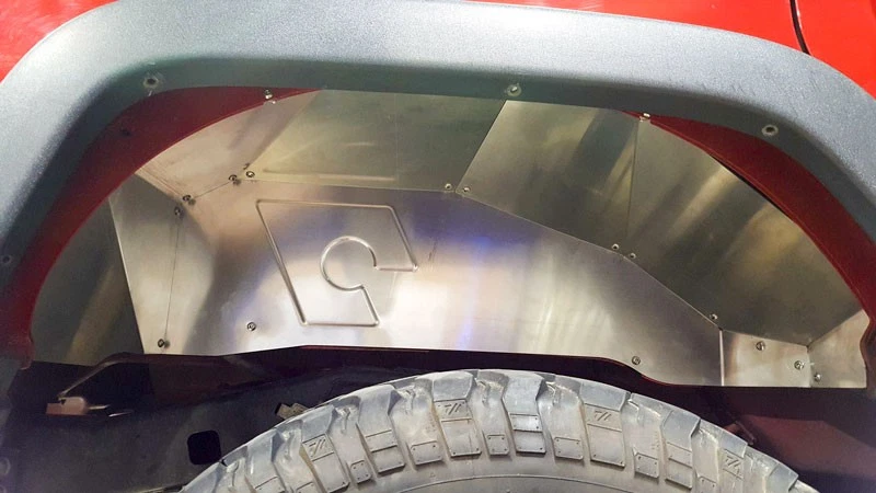 Para-lamas internos traseiros Artec para Jeep JK 07-18 Wrangler JK - Imagem 4 de 4