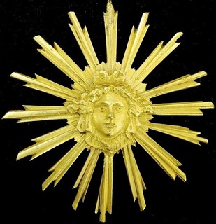 BALANCIER FIL SOLEIL PENDULE HORLOGE BRONZE DORE EPOQUE DEBUT DU 19 eme SIECLE