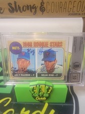1968 Topps Nolan Ryan Koosman Rookie BGS 10 Auto Dual 