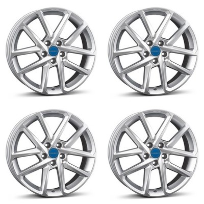 4 Borbet Wheels N 8.0x19 ET45 5x108 SIL for Volvo C30 C70 EX30 S40