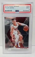 2019 Mosaic Heat Star - TYLER HERRO Rookie RC Basketball Card PSA 9 MINT