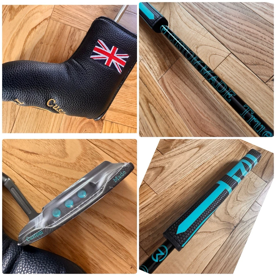 PUTTER GRAPHITE SHAFT MILLED FACE 35" Paddle Grip NEW! STEALTH BLACK - Image 3 of 4