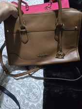 Michael Kors Leather Crossbody Bag Brown Excellent Condition Tag Still Attached