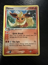 Pokémon TCG 2006 Flareon 2/17 Pop Series Promos, Holo Rare Card