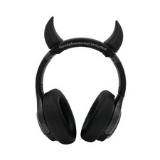 Devil Horns for Headphones  Black