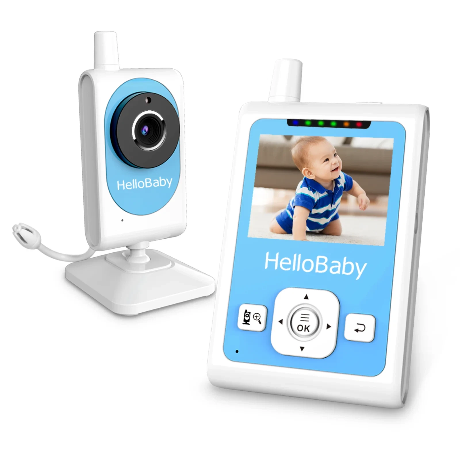 Baby Monitor- HB26 Video Baby Monitor with 2.4 Inch Screen, Night Vision, Temper
Opens in a new wind